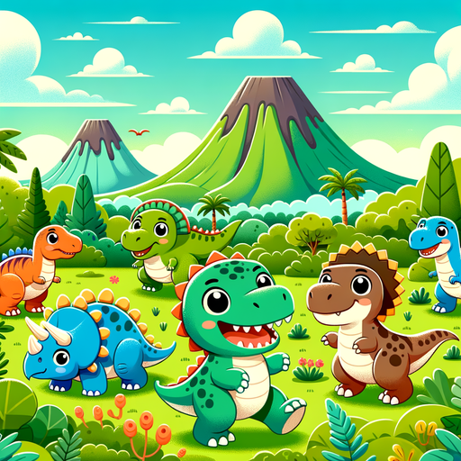 Adventurous Dino Explorers Paint By Diamonds