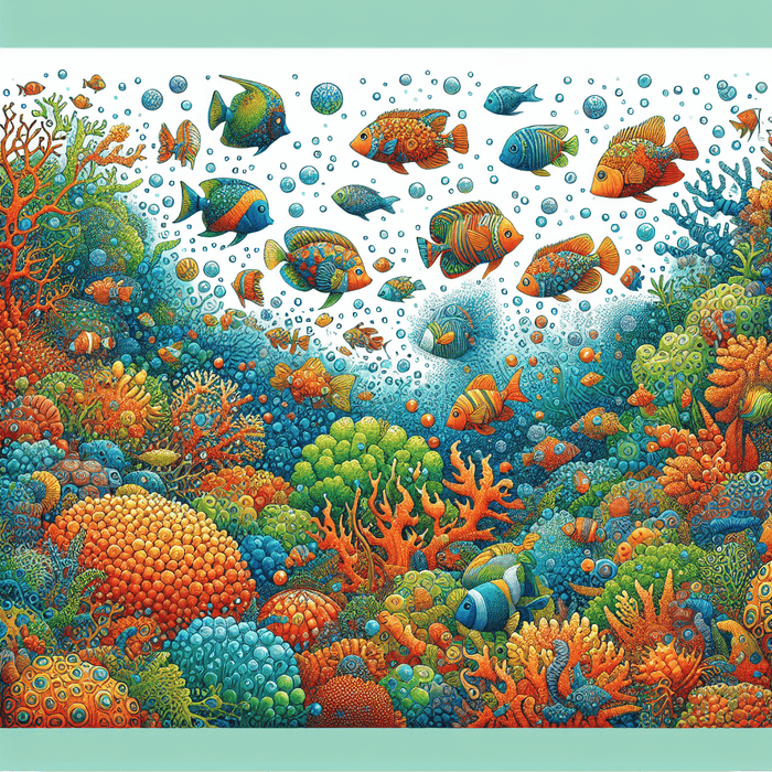 Enchanting Underwater World Paint By Color