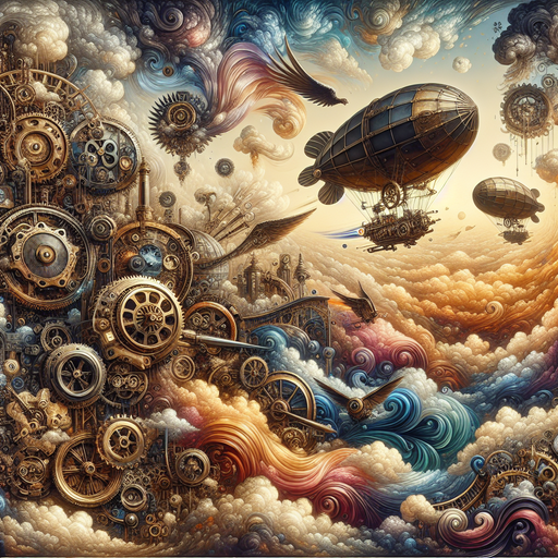 Steampunk Adventure Tale Paint By Diamonds