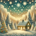 Christmas Eve Sparkle Diamonded Painting Kits