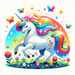 Sparkling Unicorn Painting Diamond Kit