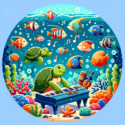 Musical Ocean Symphony DIY Paint By Diamonds