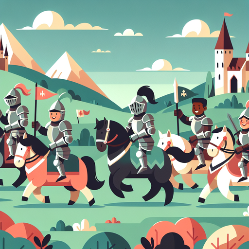 Brave Knights Of The Realm Paint By Diamonds