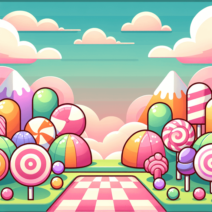 Sweet Candyland Journey Diamond Painting