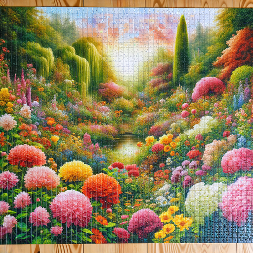 Floral Essence Jigsaw Puzzle Experience Diamond Painting