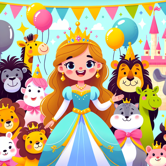 Petite Princess Party Paint By Color