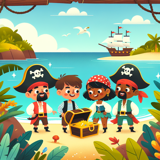 Adventure On Pirate Cove Painting Diamond Kit