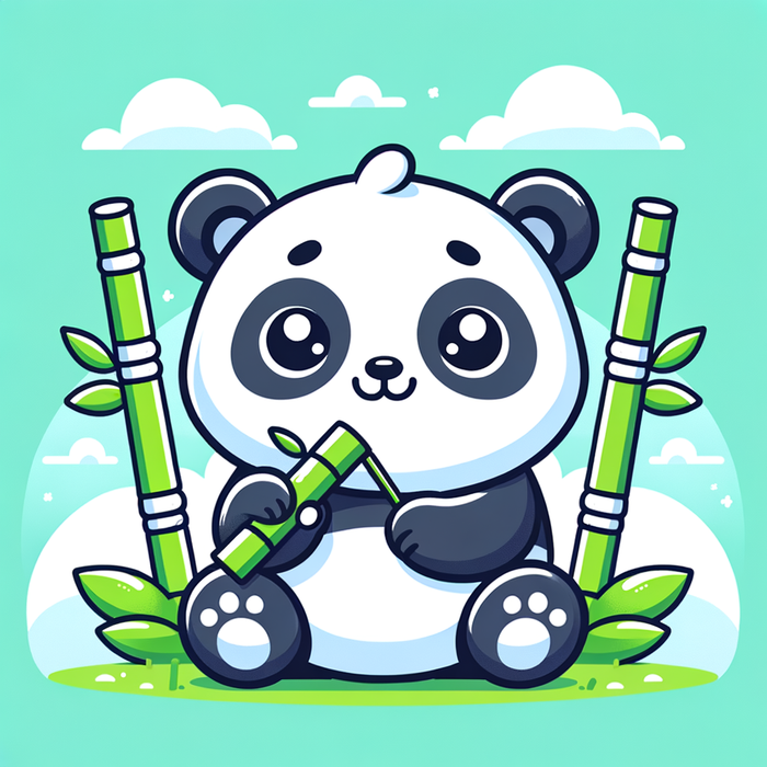 Charming Panda Diamond Painting