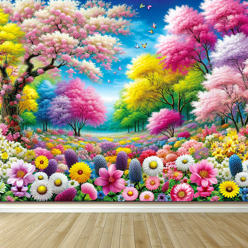 Joyful Spring Awakening Painting Diamond Kit