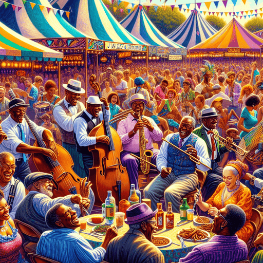 New Orleans Jazz & Heritage Festival - Louisiana Diamond Painting