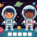 Space Mission Adventure Paint By Color