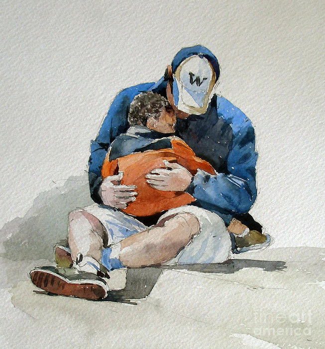 Father And Son 5D DIY Paint By Diamond Kit