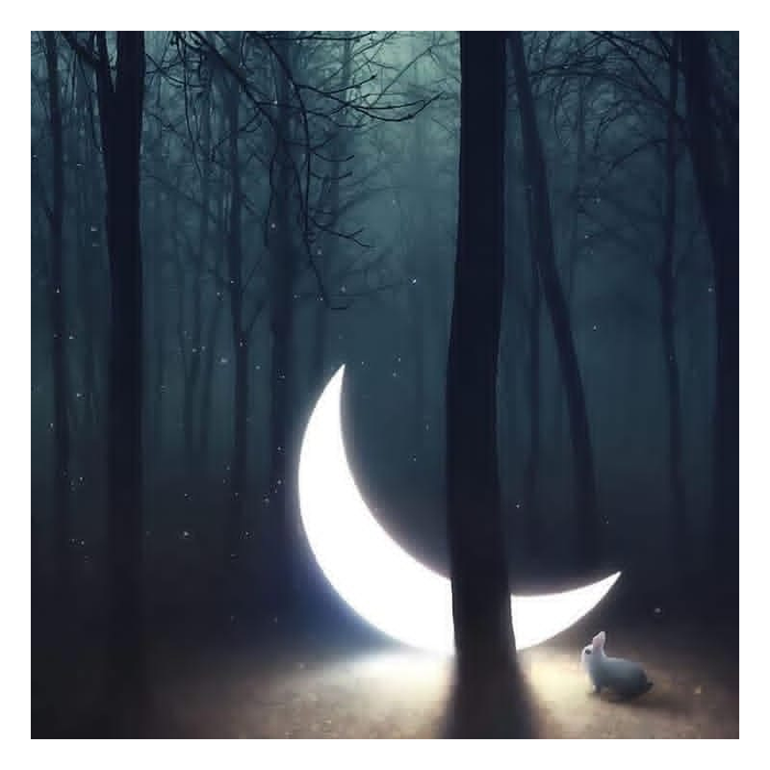 Moon Forest 5D DIY Paint By Diamond Kit