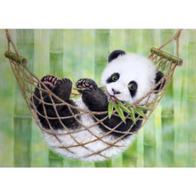 Animals Lovely Panda 5D DIY Paint By Diamond Kit - Paint by Diamond