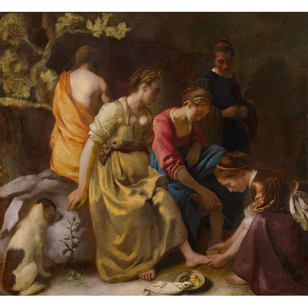 Diana and her Nymphs - Jan Vermeer 5D DIY Paint By Diamond Kit