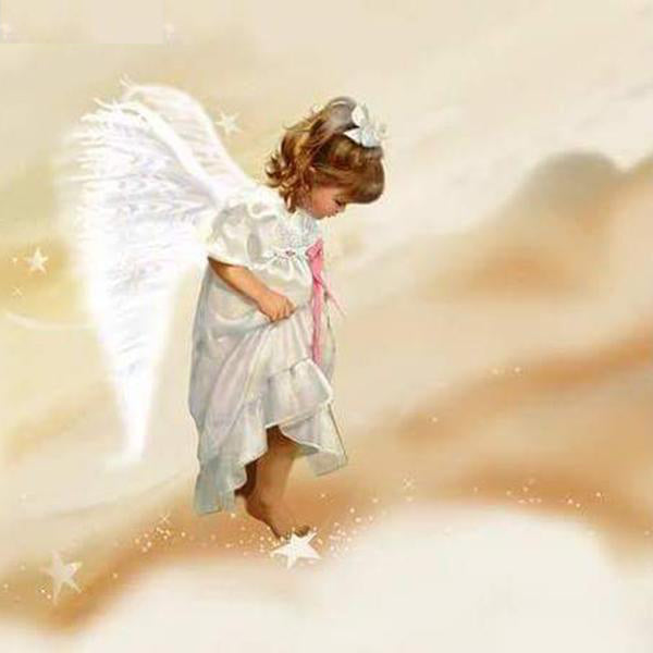 Baby Angel 5D DIY Paint By Diamond Kit