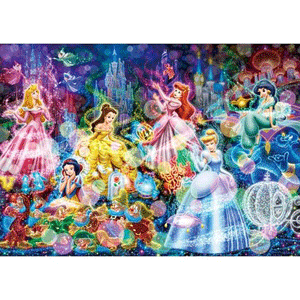 Fairy Tale Princess 5D DIY Paint By Diamond Kit