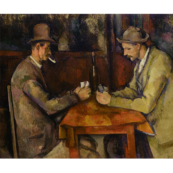 The Card Players Series - Paul Cezanne 5D DIY Paint By Diamond Kit