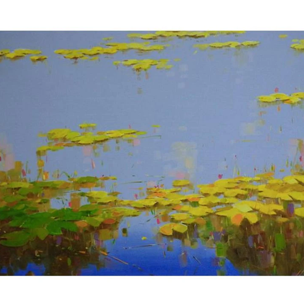 Waterlilies by Vahe Yeremyan 5D DIY Paint By Diamond Kit