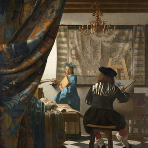 The Allegory of Painting - Jan Vermeer 5D DIY Paint By Diamond Kit
