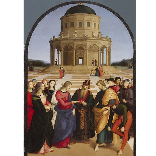 Marriage of the Virgin - Raphael 5D DIY Paint By Diamond Kit