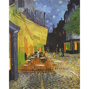 Cafe Terrace At Night - Vincent Van Gogh 5D DIY Paint By Diamond Kit