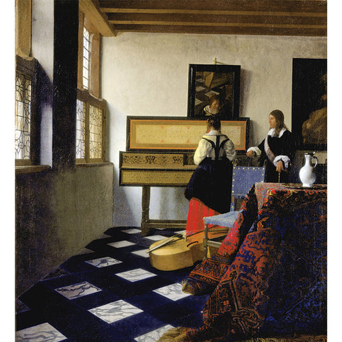 The Music Lesson - Jan Vermeer 5D DIY Paint By Diamond Kit