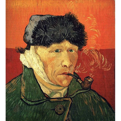 Self-Portrait With Bandaged Ear - Vincent Van Gogh 5D DIY Paint By Diamond Kit