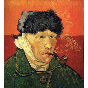 Self-Portrait With Bandaged Ear - Vincent Van Gogh 5D DIY Paint By Diamond Kit