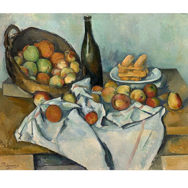 The Basket Of Apples - Paul Cezanne 5D DIY Paint By Diamond Kit