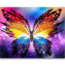 Butterfly Abstract 5D DIY Paint By Diamond Kit