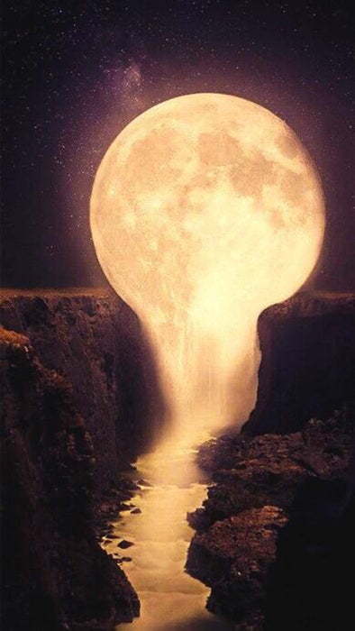 Moon Falls 5D DIY Diamond Painting