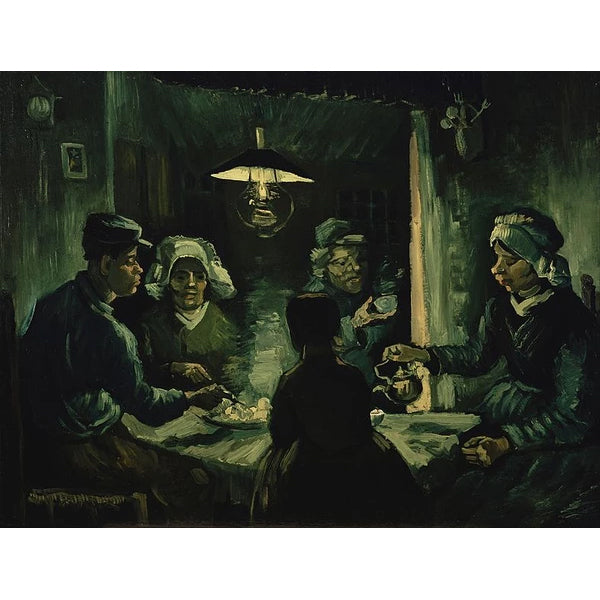 The Potato Eaters - Vincent Van Gogh 5D DIY Paint By Diamond Kit