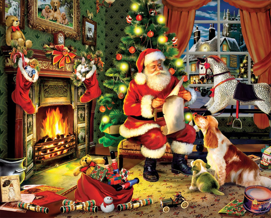 Santa Claus and Animals 5D DIY Diamond Painting