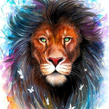 Lion 5D DIY Paint By Diamond Kit