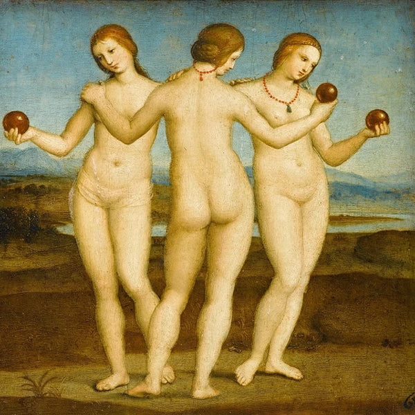 Three Graces - Raphael 5D DIY Paint By Diamond Kit