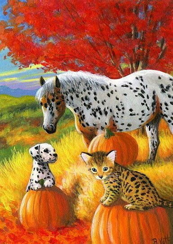 Horse Dog Cat 5D DIY Diamond Painting