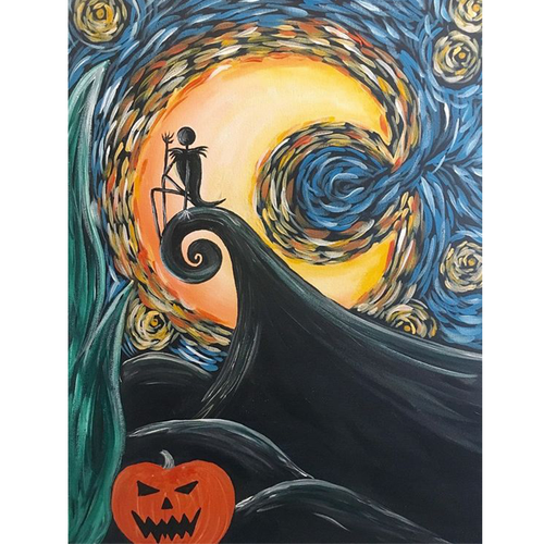 Spooky Guy - Halloween 5D DIY Paint By Diamond Kit