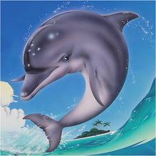 Jumping Little Dolphin 5D DIY Diamond Painting