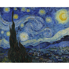 The Starry Night - Vincent Van Gogh 5D DIY Paint By Diamond Kit