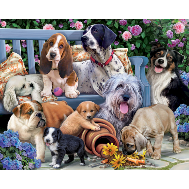 Adorable Dogs 5D DIY Paint By Diamond Kit