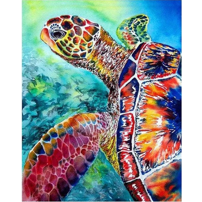 Animal Full Mosaic Diamond Painting Turtle 5D DIY Paint By Diamond Kit