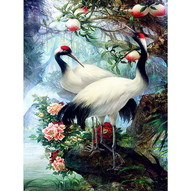 Artistic Birds 5D DIY Paint By Diamond Kit