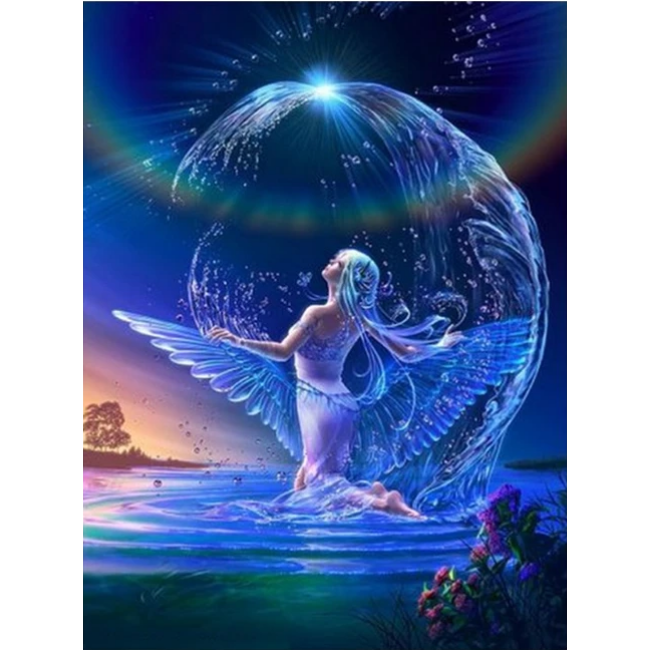 Angel Star 5D DIY Paint By Diamond Kit