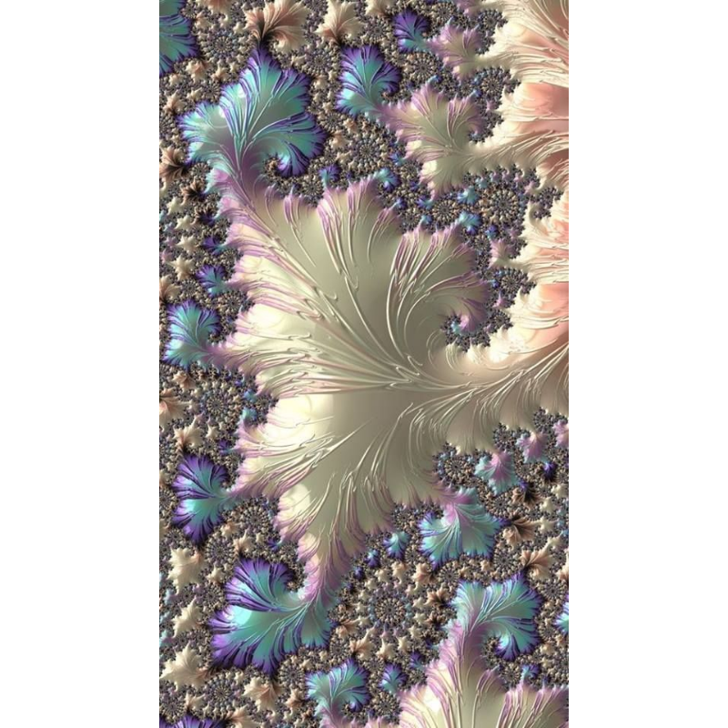 Beautiful Floral Pattern 5D DIY Paint By Diamond Kit