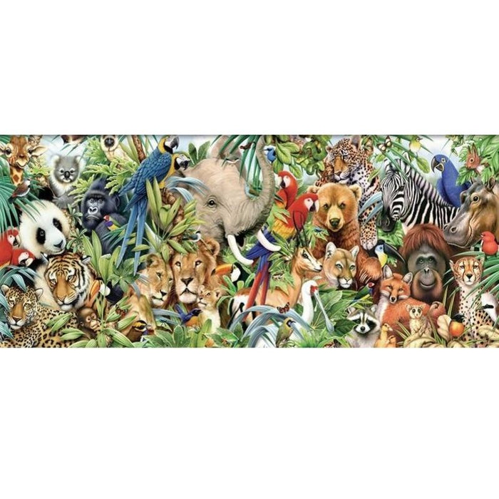 Zoo Animals 5D DIY Paint By Diamond Kit