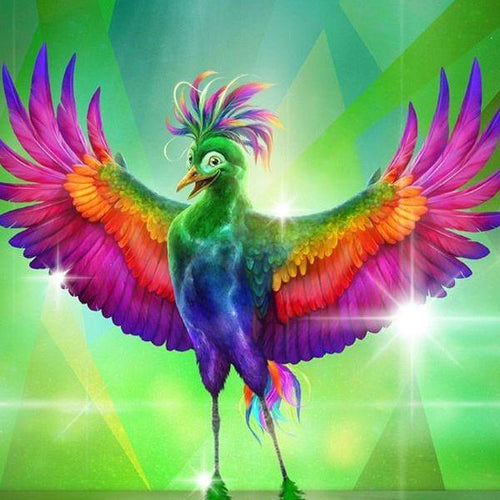 Green Chicken 5D DIY Diamond Painting