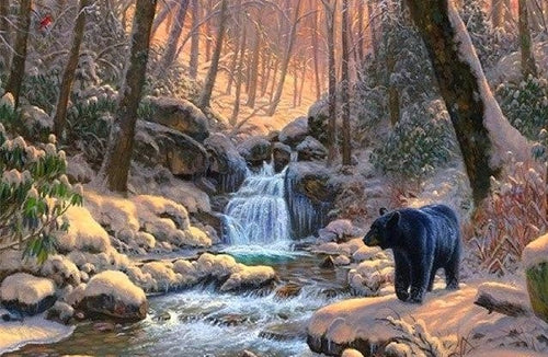 Jungle Bear 5D DIY Diamond Painting
