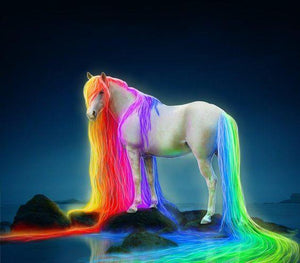 Color horse 5D DIY Diamond Painting