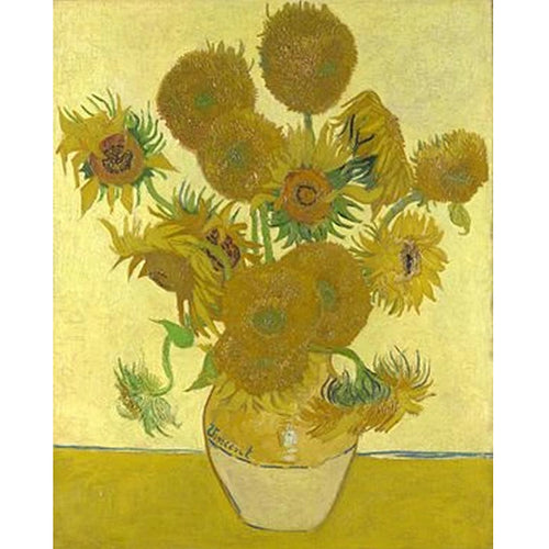 Sunflowers - Vincent Van Gogh 5D DIY Paint By Diamond Kit